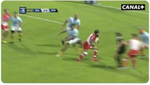 Rugby Pro D2 ( BIARRITZ ) : Le premier essai de cette saison 2020/2021 du All Black Francis Saili