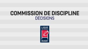 Top 14 Commission Discipline