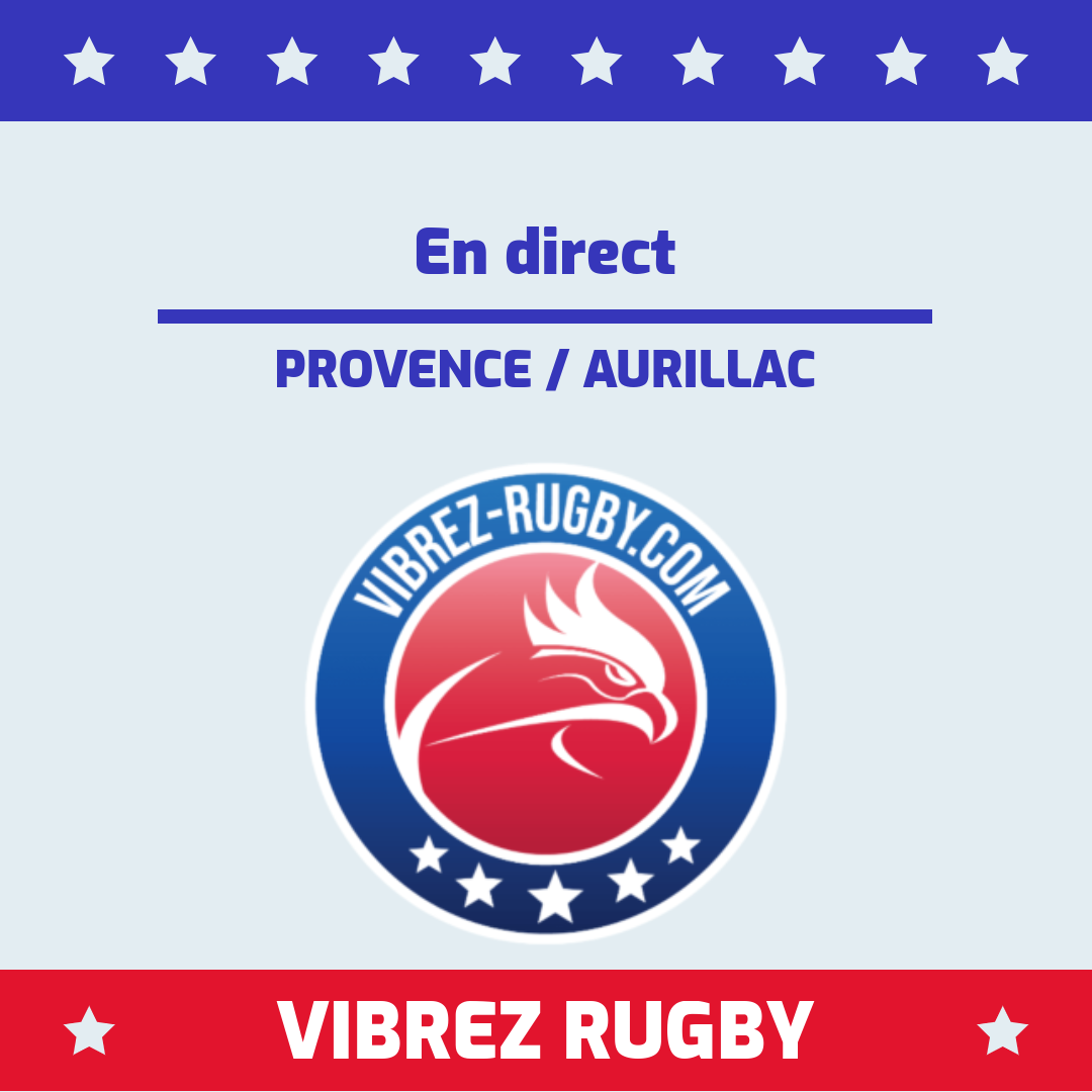 Provence Rugby Aurillac en direct