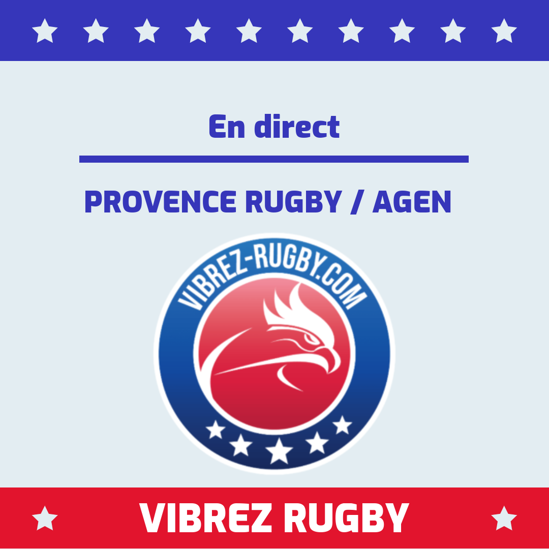Provence Rugby Agen en DIRECT RADIO