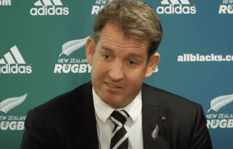 Rugby: a Federación de Nova Zelanda anuncia unha toma "inmediata" dos All Blacks