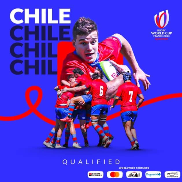 Rugby: tagumpay ng Chile, na tinalo ang Estados Unidos at kwalipikado para sa unang World Cup nito