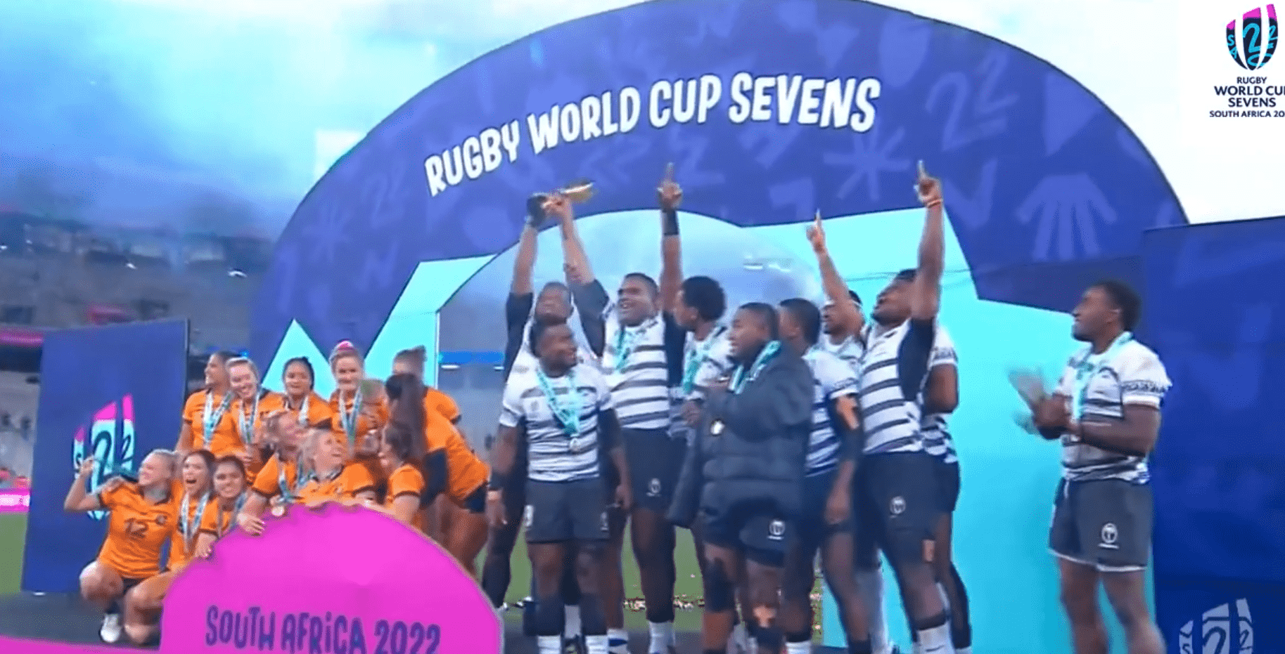 Mondial de rugby à VII: Fidjiens et Australiennes détrônent la Nouvelle-Zélande