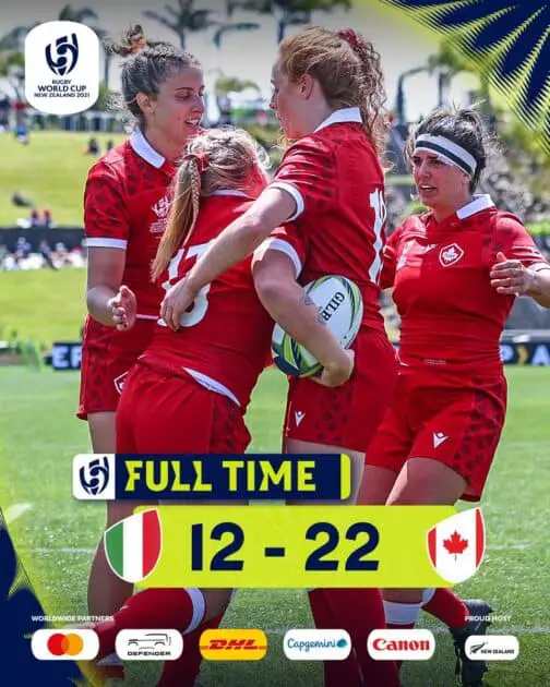 Mondial féminin de rugby: Nouvelle-Zélande et Canada qualifiés pour les quarts