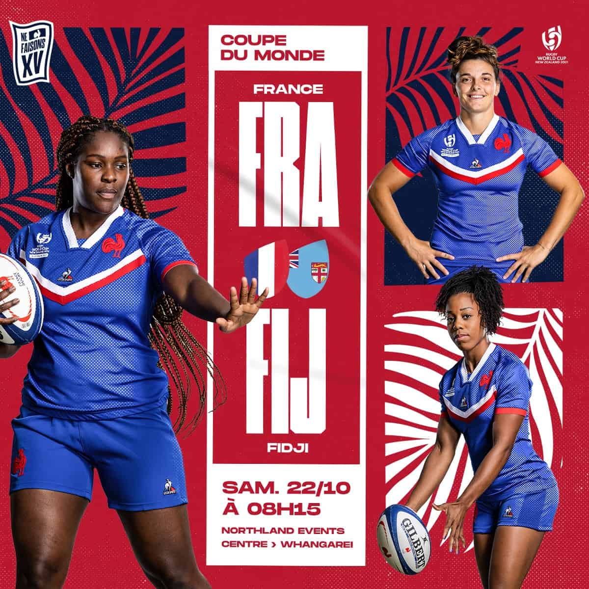 France Fidji : les compositions des équipes