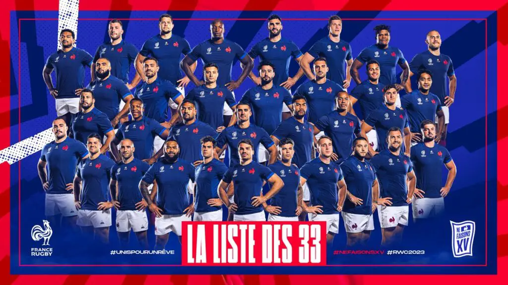 Liste des 33 Français
