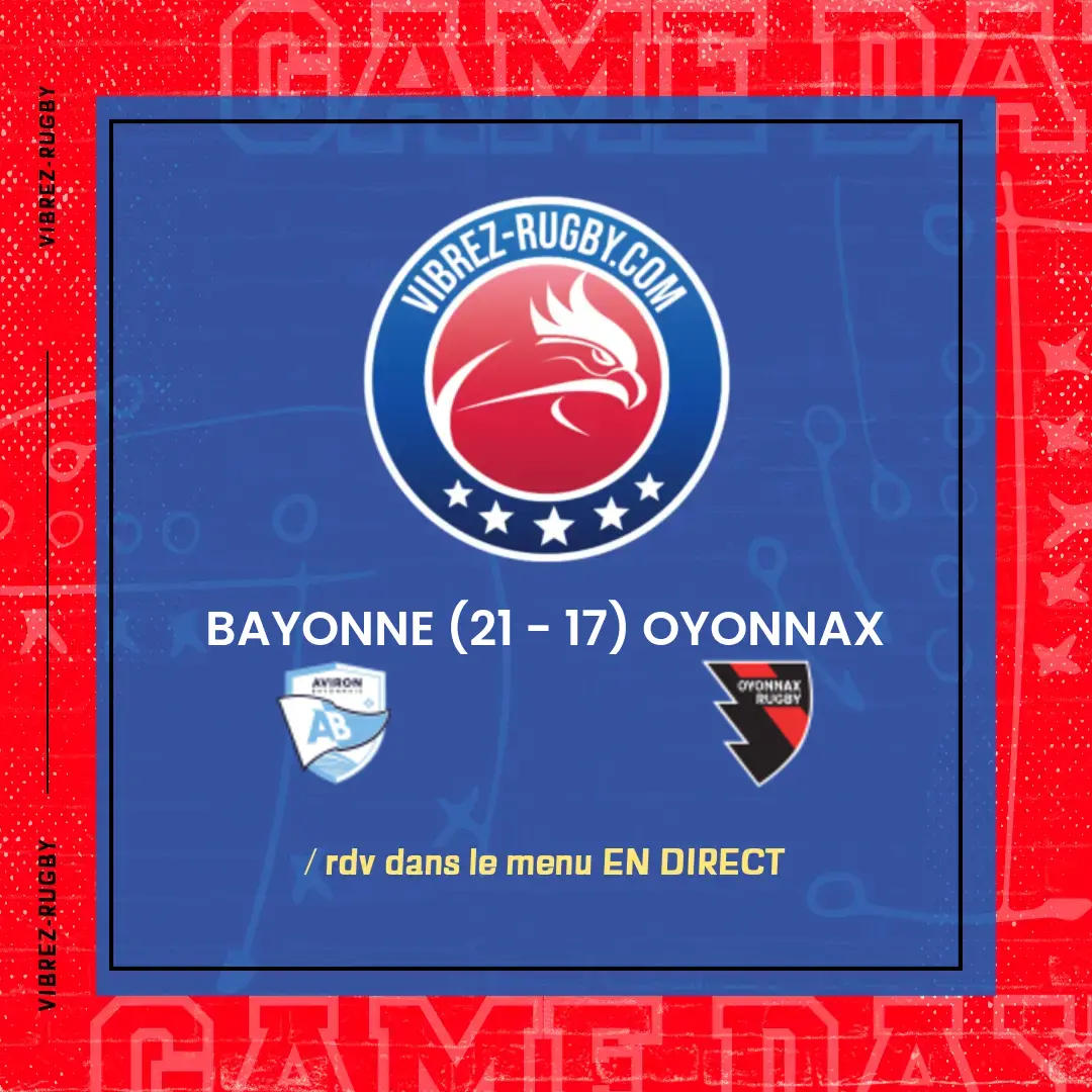 résultat Bayonne - Oyonnax78