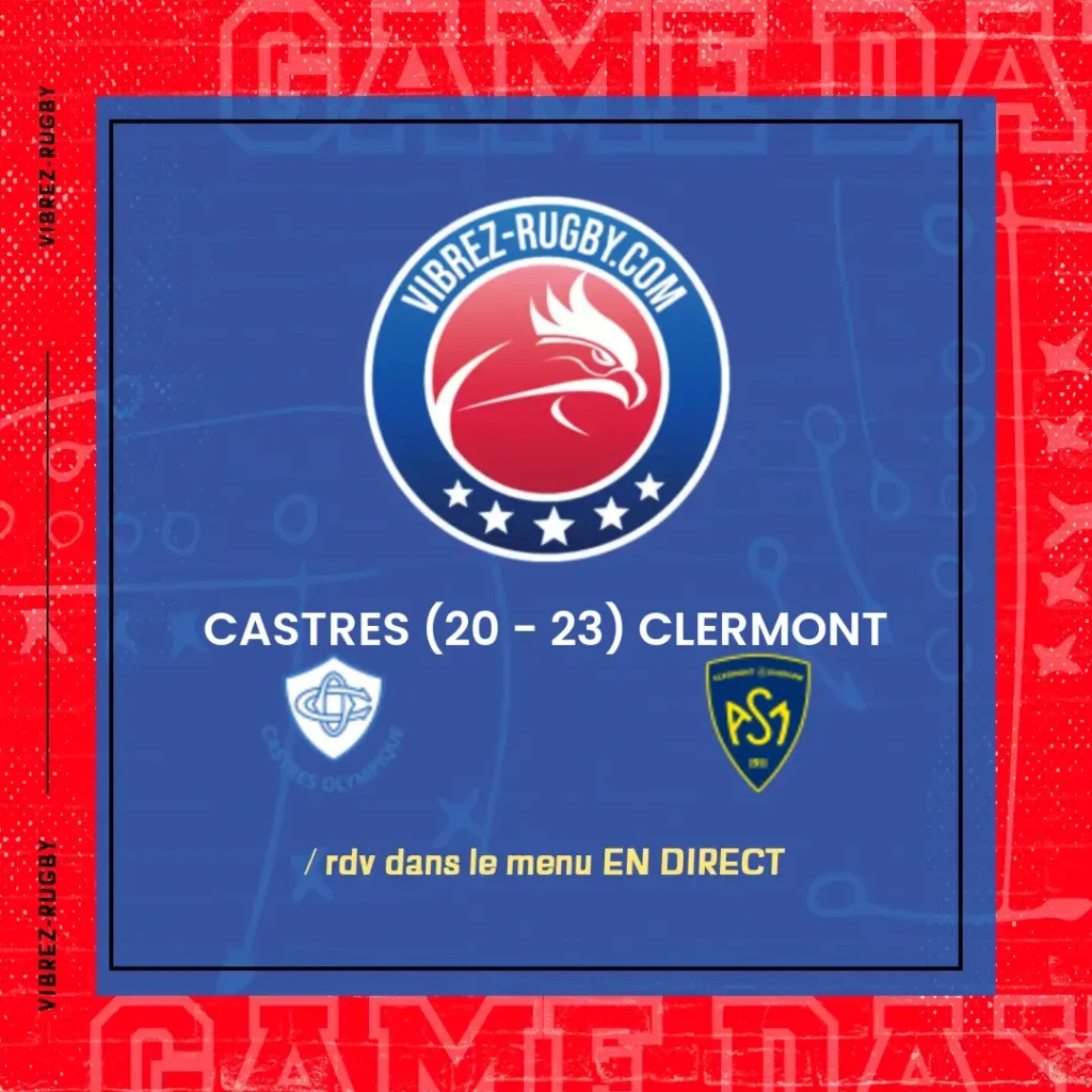 résultat Castres - Clermont78