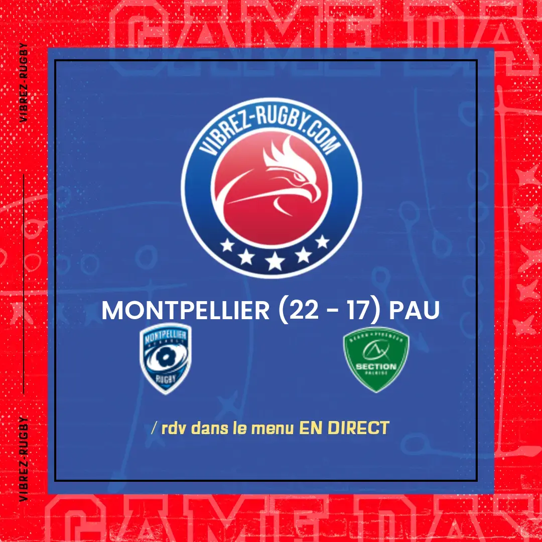 résultat Montpellier - Pau78