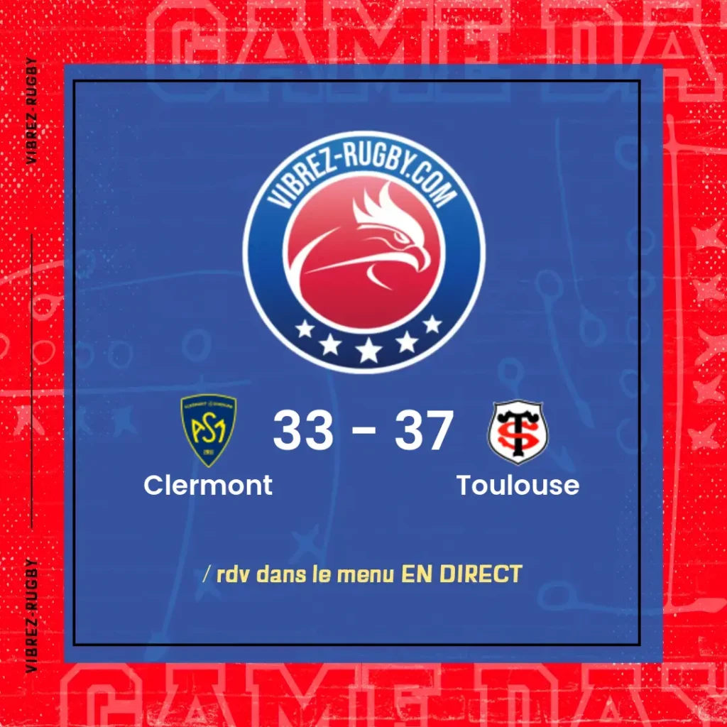 résultat Clermont - Toulouse