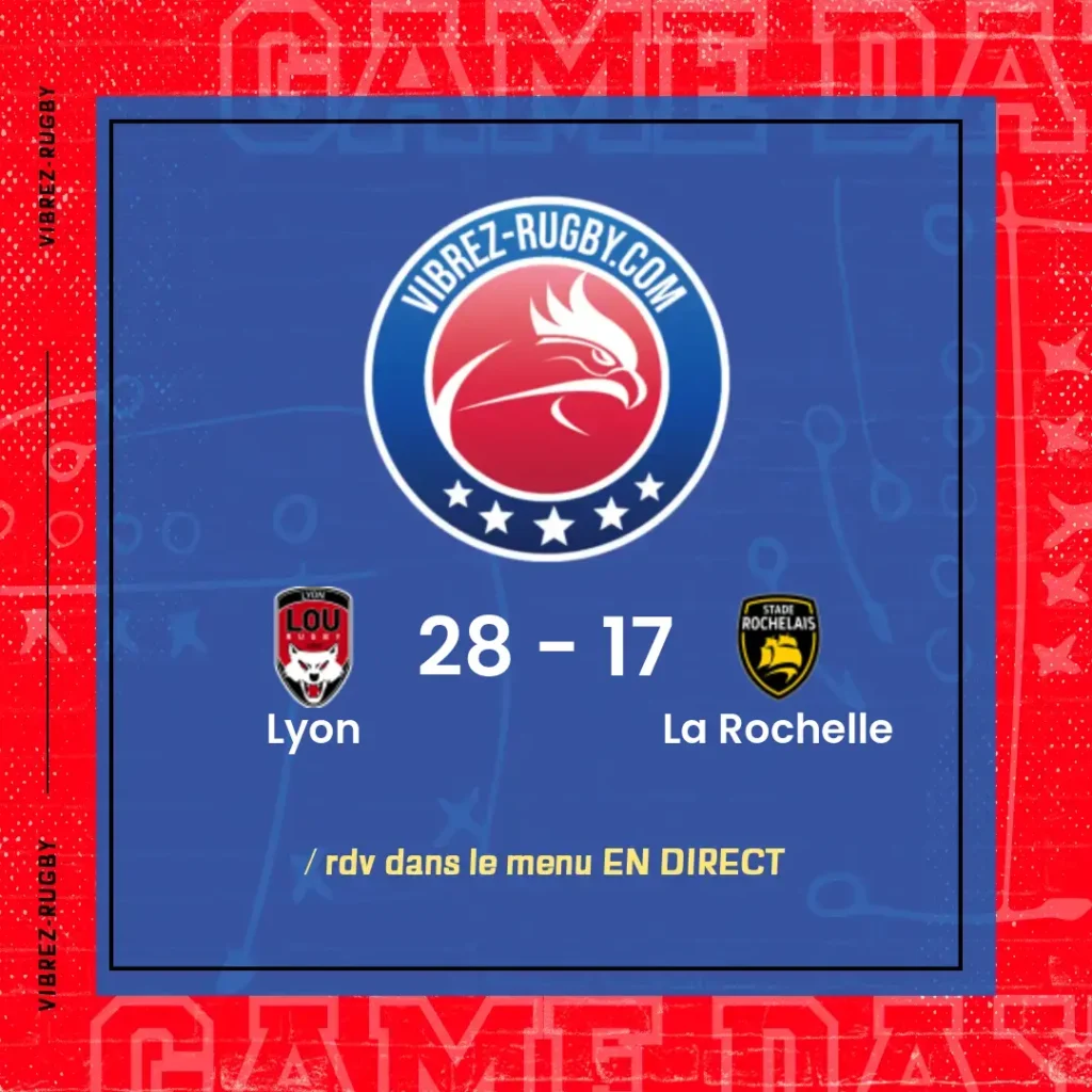 résultat Lyon - La Rochelle