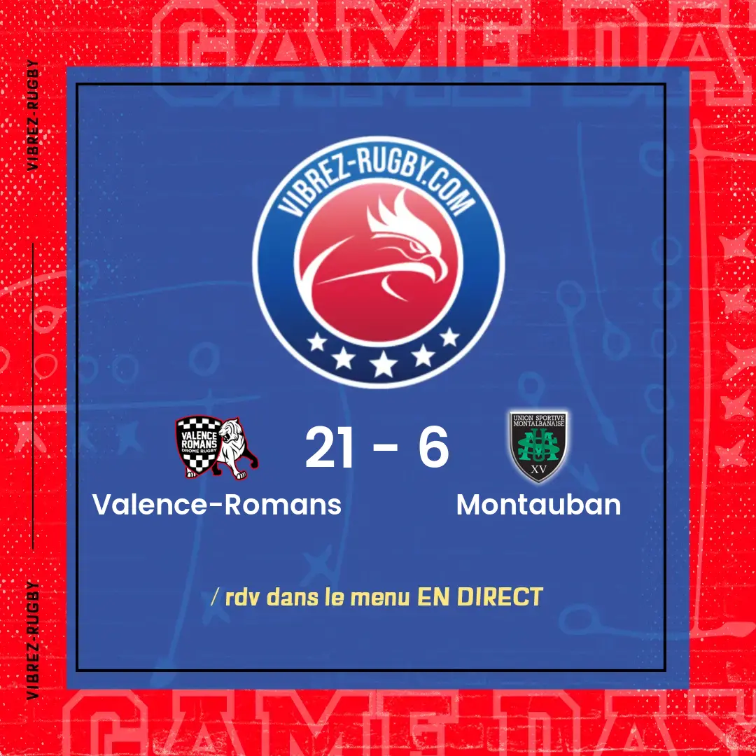 résultat Valence-Romans - Montauban