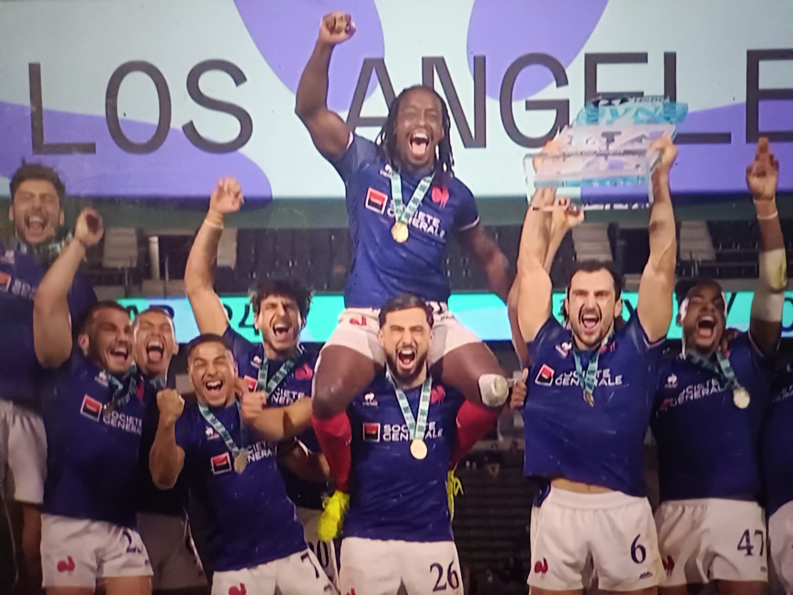 Les Bleus d'Antoine Dupont remportent le tournoi de Los Angeles
