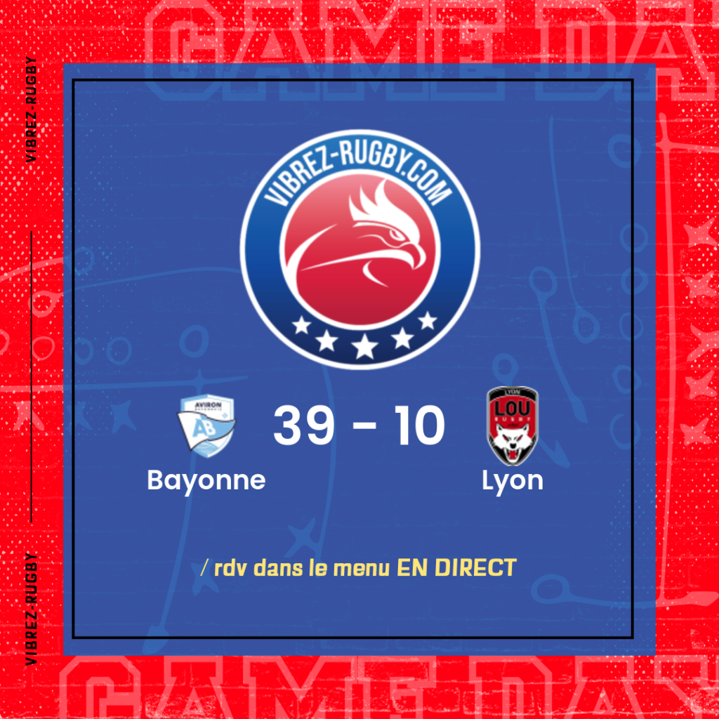 résultat Bayonne - Lyon