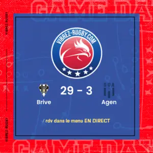 résultat Brive - Agen