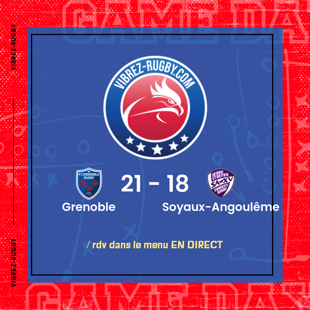 résultat Grenoble - Soyaux-Angoulême