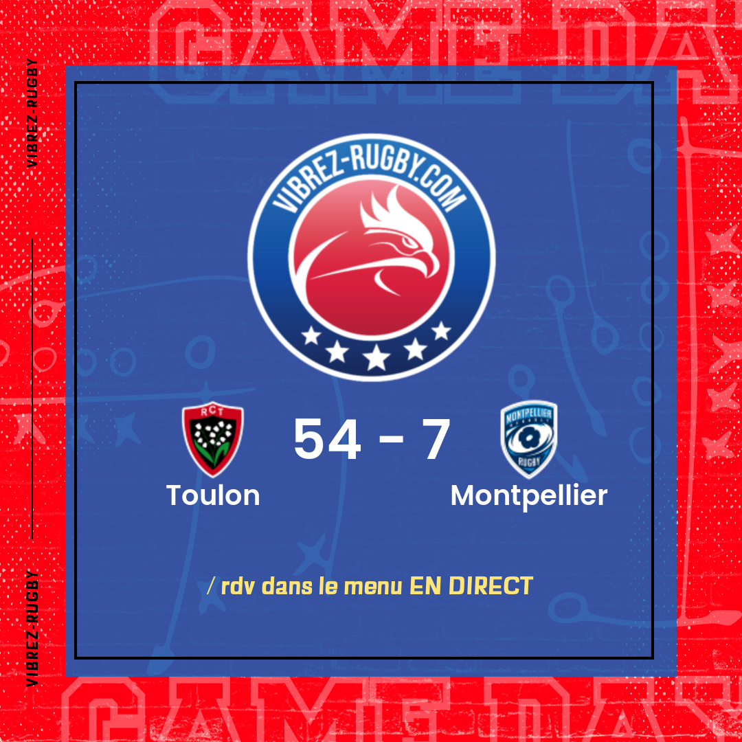 résultat Toulon - Montpellier