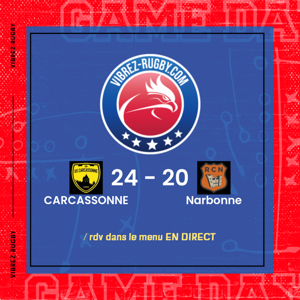 résultat Carcassonne - Narbonne