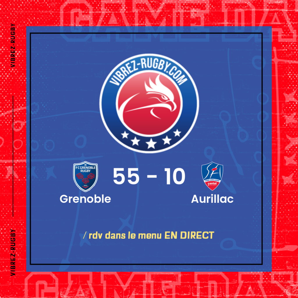 résultat Grenoble - Aurillac