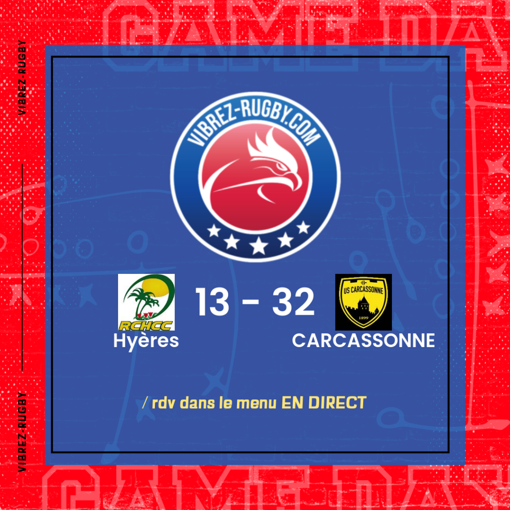 résultat Hyeres Carqueiranne - Carcassonne