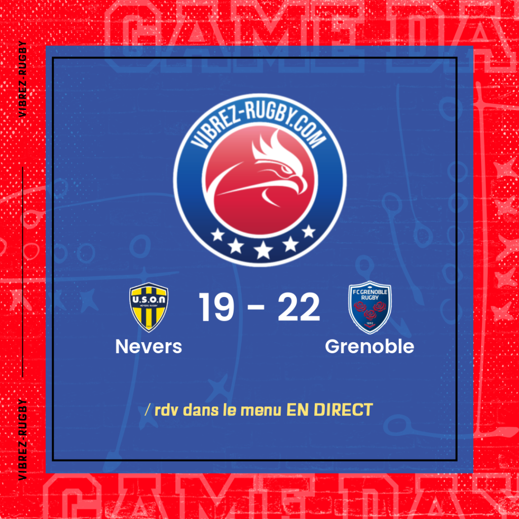 résultat Nevers - Grenoble