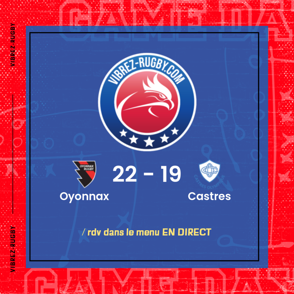 résultat Oyonnax - Castres