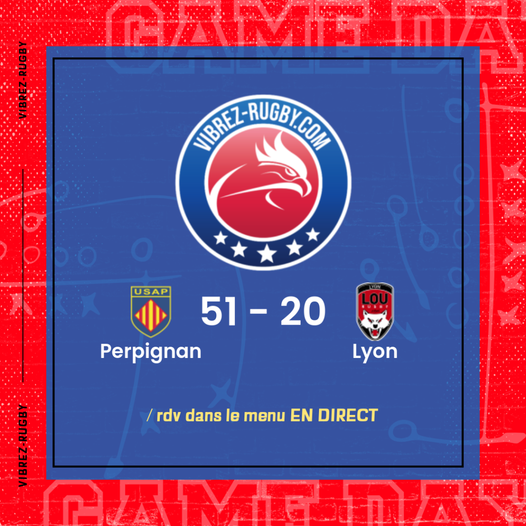 résultat Perpignan - Lyon
