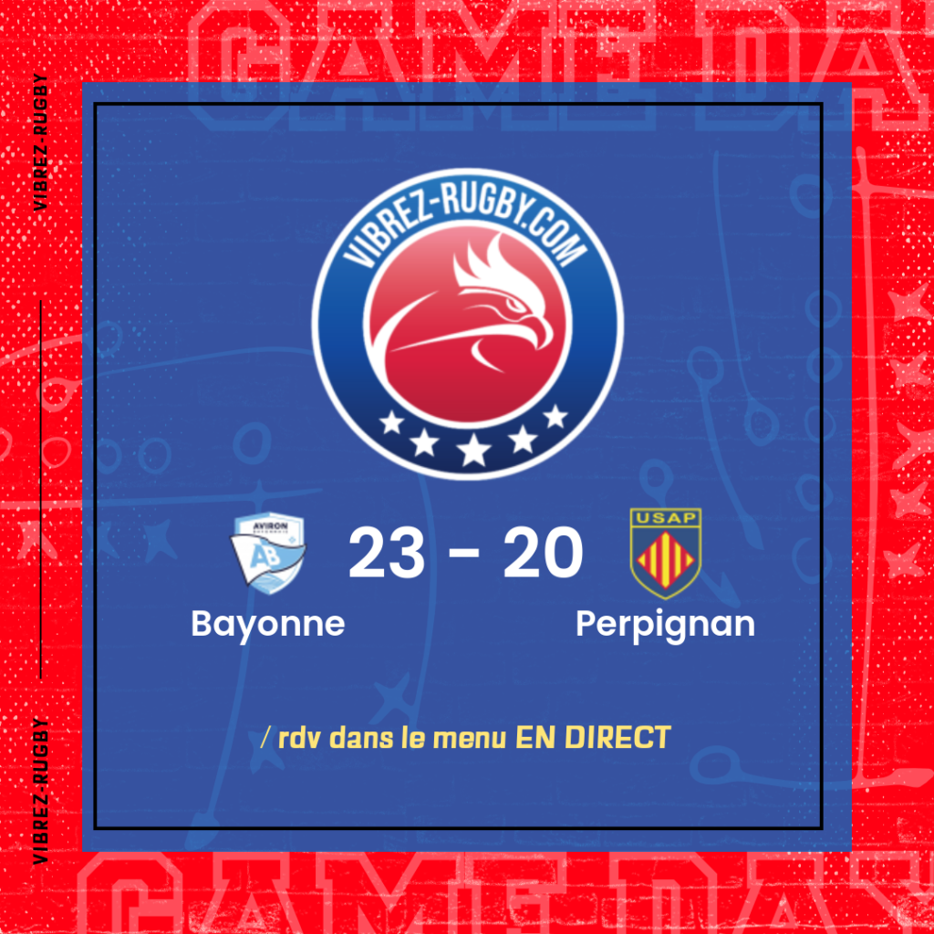 résultat Bayonne - Perpignan