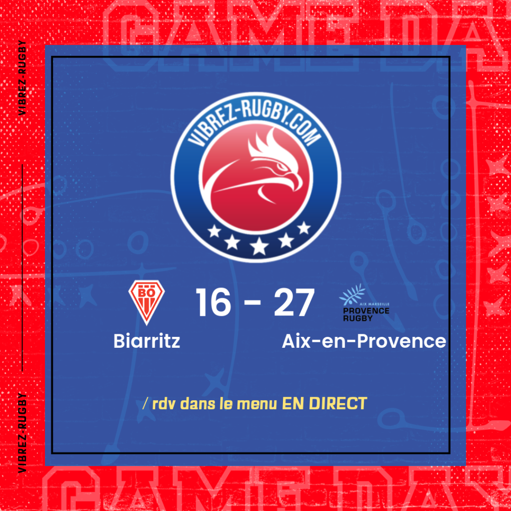 résultat Biarritz - Aix-en-Provence