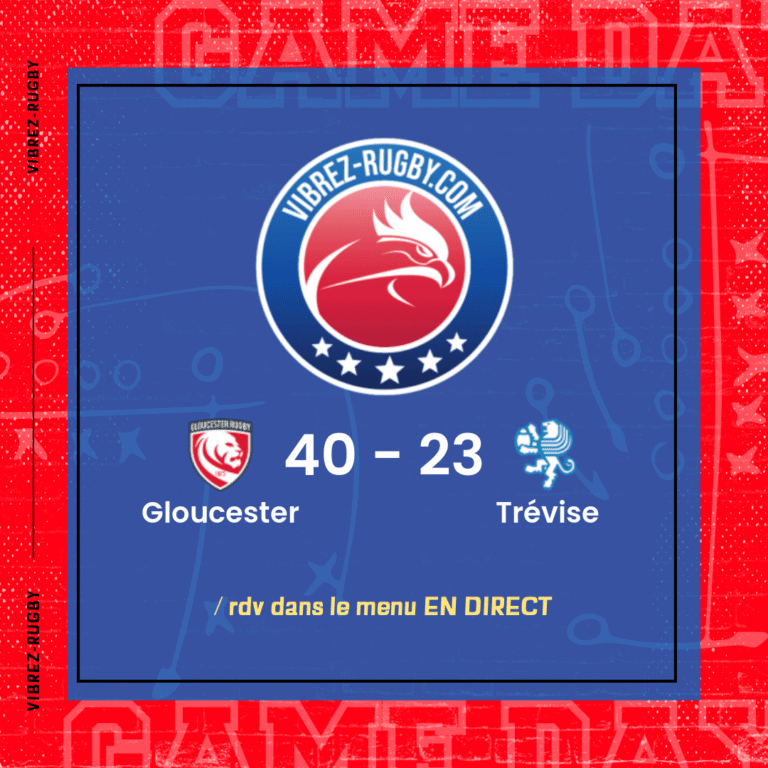 résultat Gloucester - Trévise