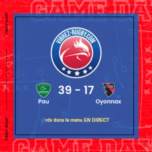 résultat Pau - Oyonnax