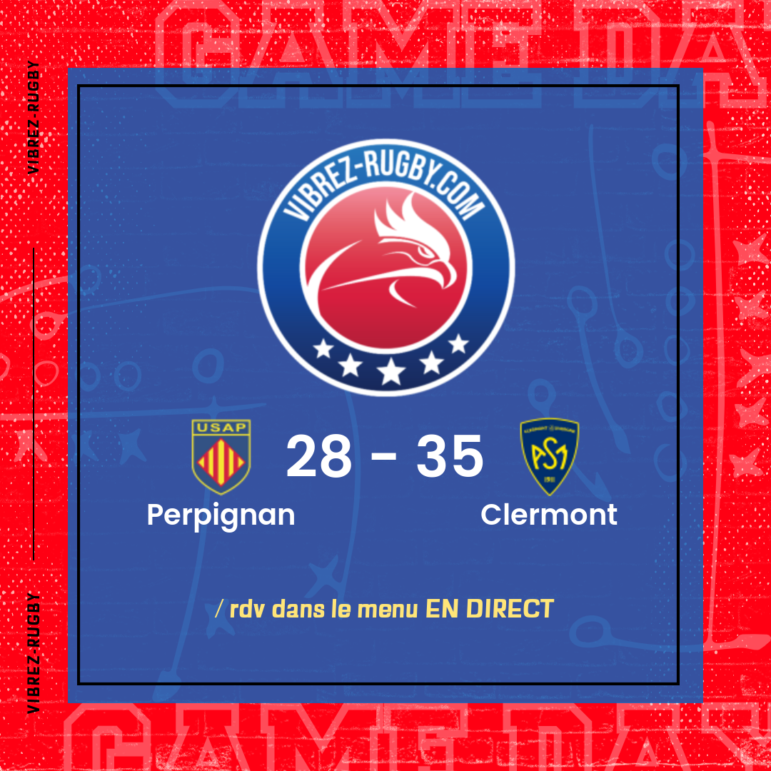 résultat Perpignan - Clermont