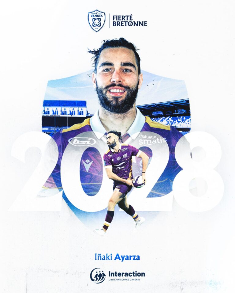 Iñaki Ayarza rejoint Vannes pour découvrir le Top 14