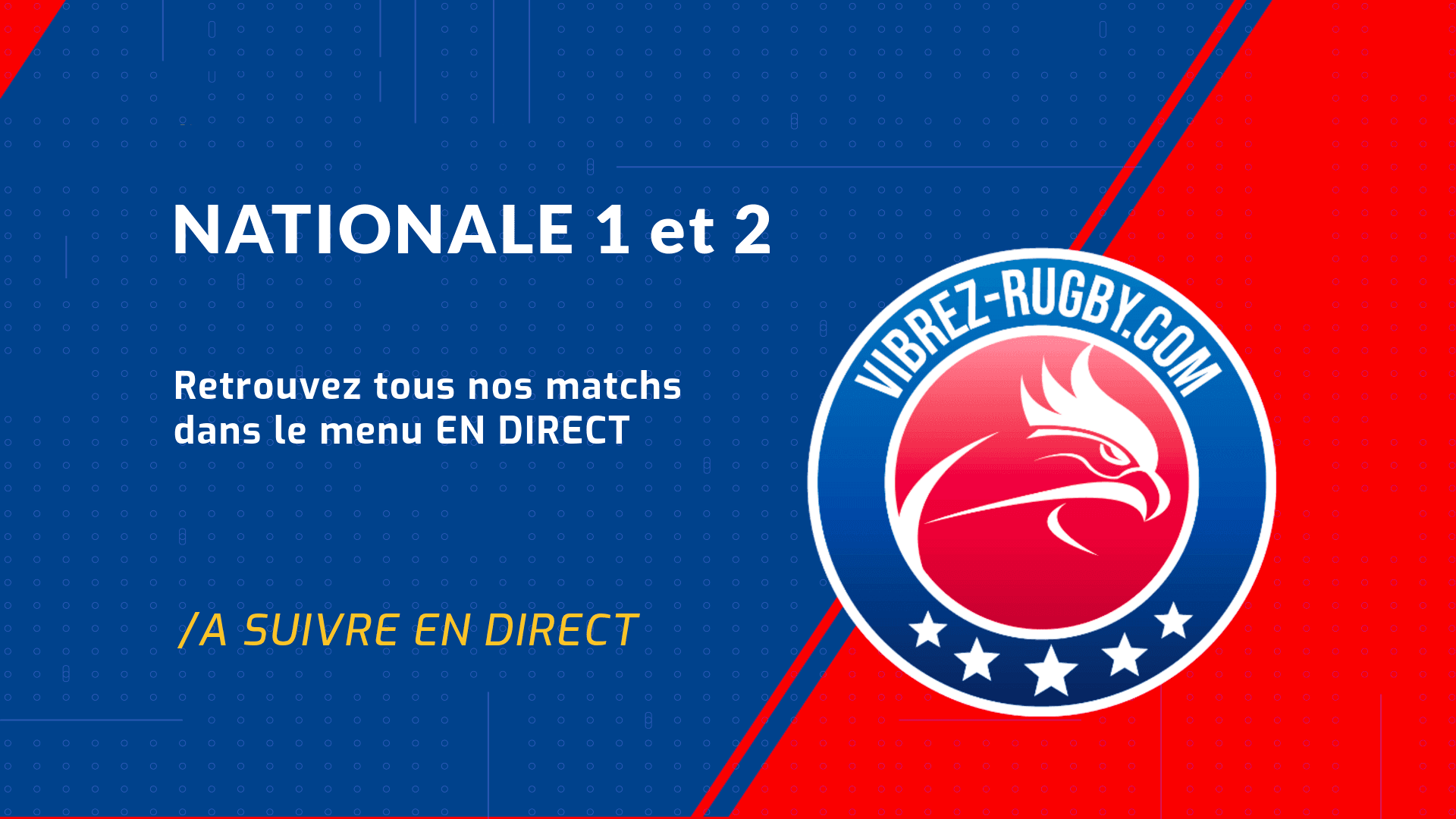 Rugby Nationale en direct