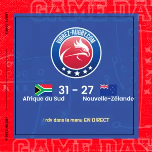 résultat Afrique du Sud - Nouvelle-Zélande