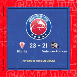 résultat Biarritz - Valence-Romans