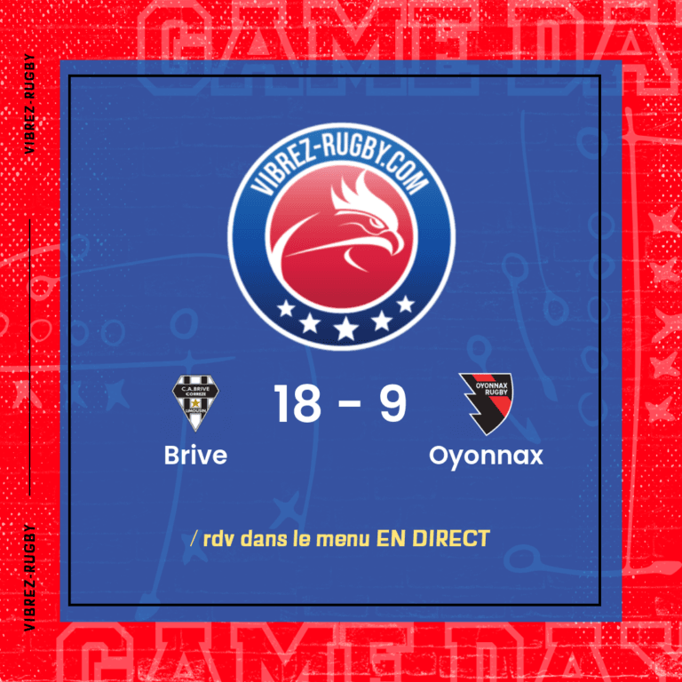 r&eacute;sultat Brive - Oyonnax