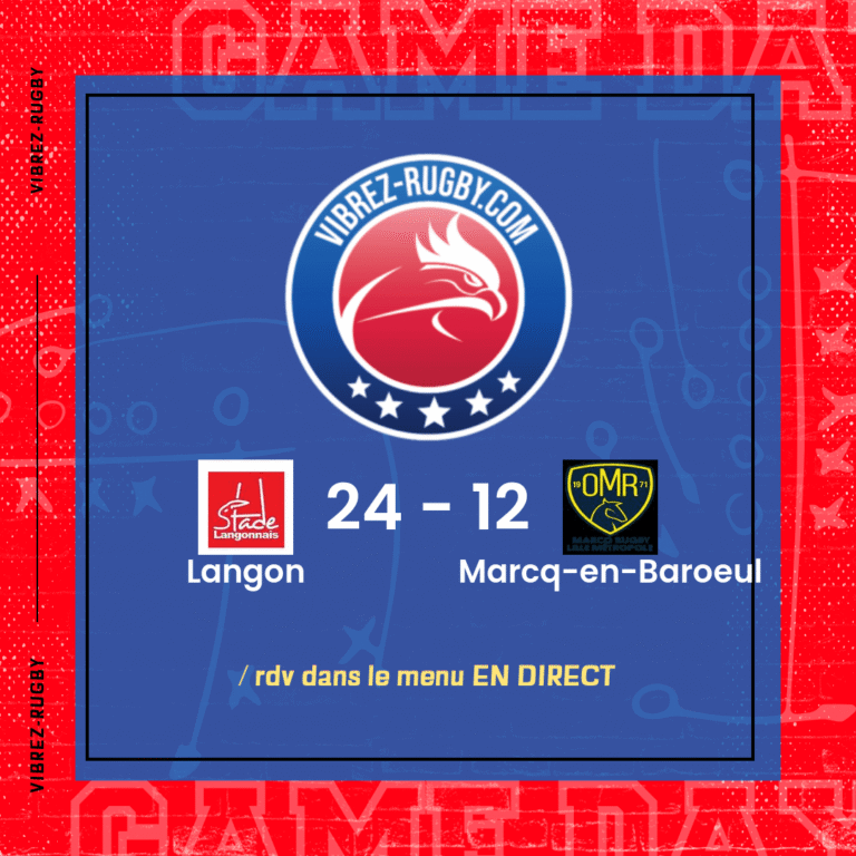r&eacute;sultat Langon - Marcq-en-Baroeul