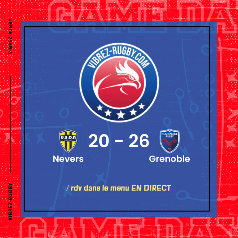 résultat Nevers - Grenoble
