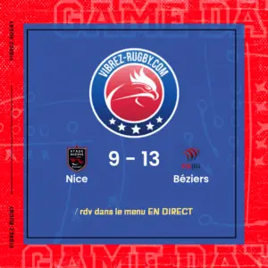 résultat Nice - Béziers