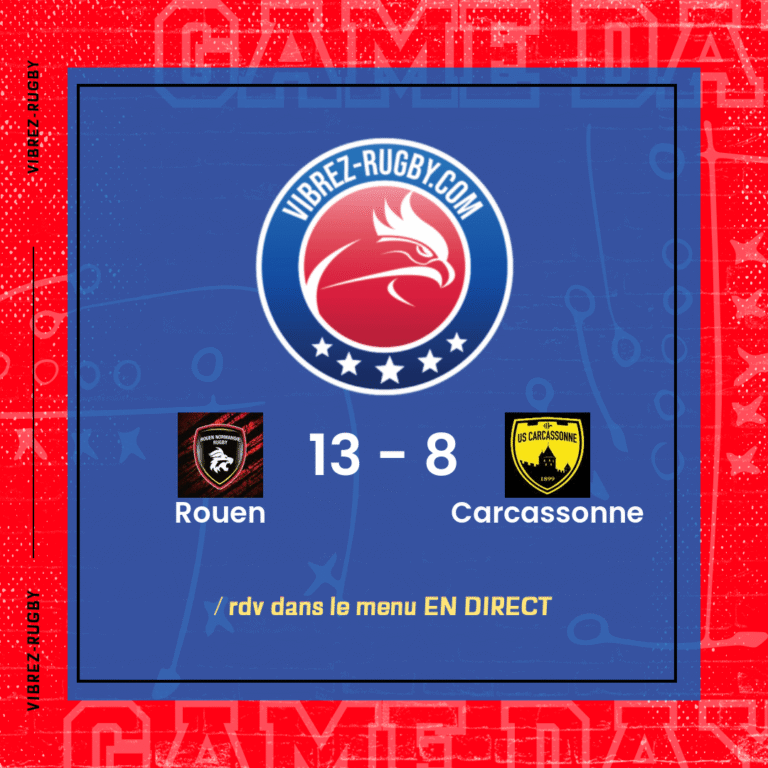 résultat Rouen - Carcassonne