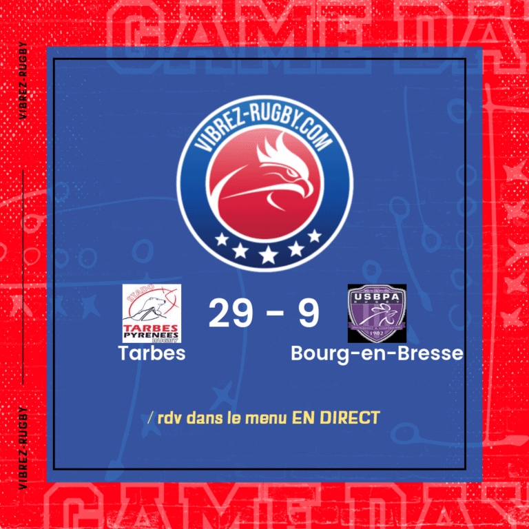 r&eacute;sultat Tarbes - Bourg-en-Bresse