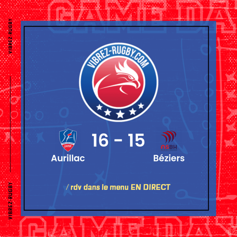 r&eacute;sultat Aurillac - B&eacute;ziers