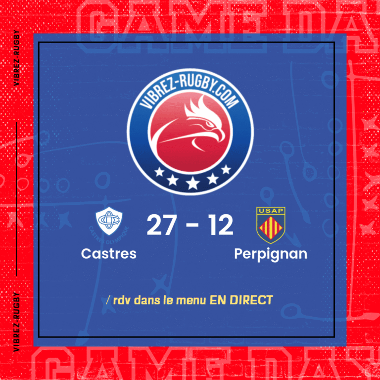 r&eacute;sultat Castres - Perpignan