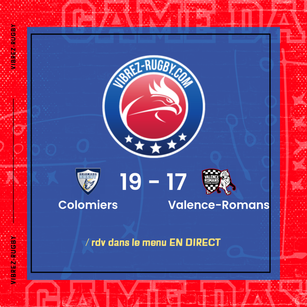 résultat Colomiers - Valence-Romans