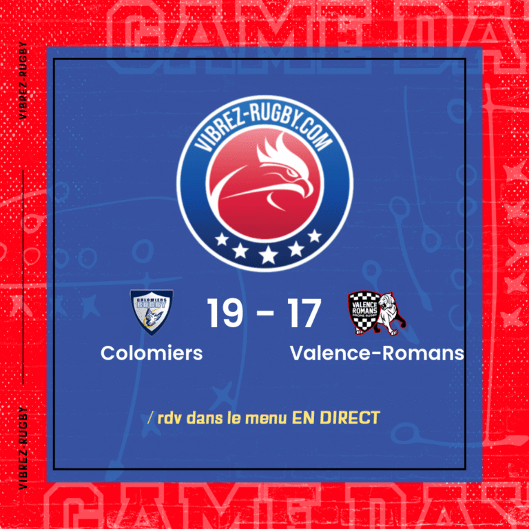 r&eacute;sultat Colomiers - Valence-Romans