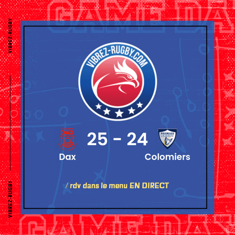 r&eacute;sultat Dax - Colomiers