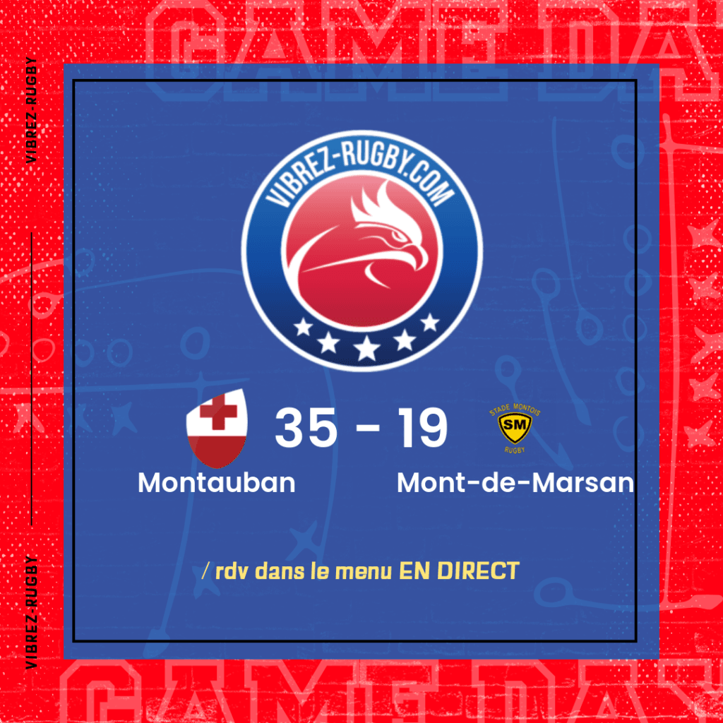 résultat Montauban - Mont-de-Marsan