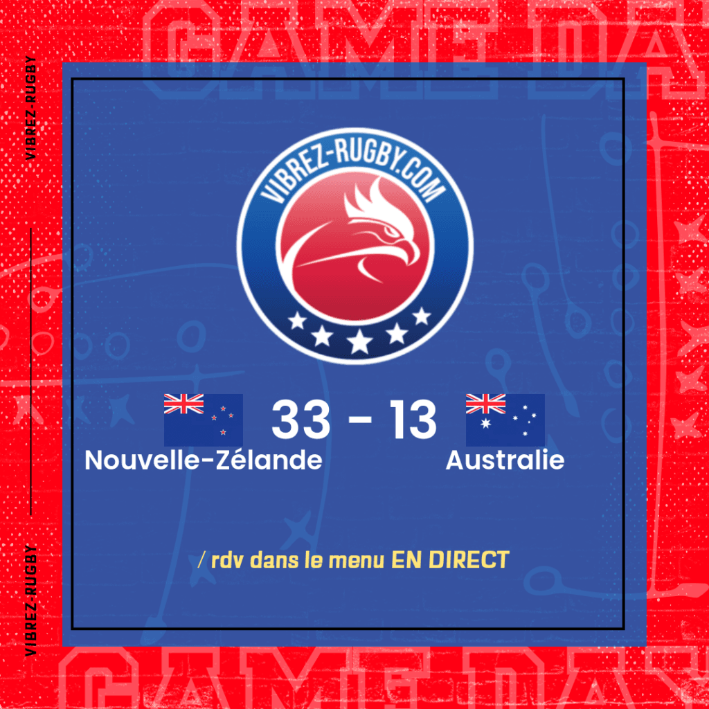 résultat Nouvelle-Zélande - Australie