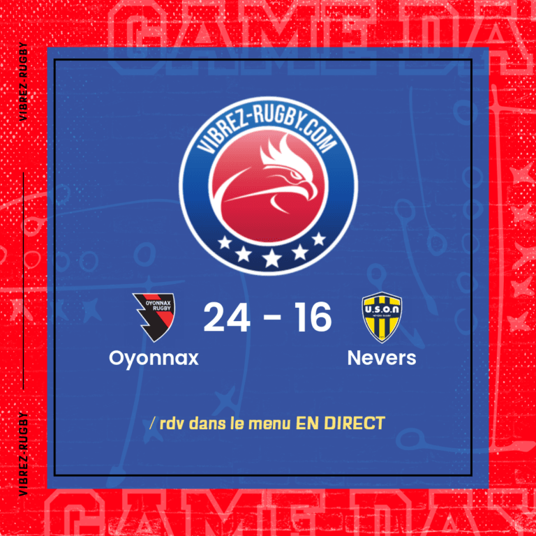 r&eacute;sultat Oyonnax - Nevers
